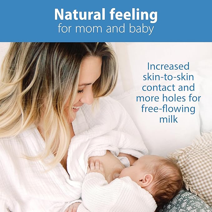 Dr. Brown's Butterfly Breastfeeding Nipple Shields for Protecting Sore, Flat or Inverted Nipples, Essential for Latching Difficulties with Microwave Sterilizer Carrying Case, 20mm