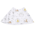 aden + anais Disney Burpy Baby Bib, 100% Cotton Muslin, Soft Absorbent 4 Layers, Multi-Use Burp Cloth and Bib, 22.5” X 11”, Single, Winnie the Pooh and Friends