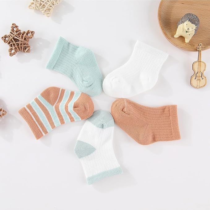 15 Pack Infant Hats Gloves Socks Unisex Baby Boy Girl Accessories Set Cotton New Born Caps Mittens