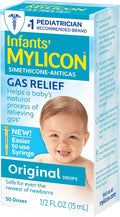 Mylicon Gas Relief Drops for Infants and Babies, Original Formula, 0.5 Fluid Ounce