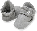 Burt's Bees Baby Unisex Booties Organic Cotton Newborn Essentials Shoes for Infants
