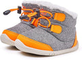 BMCiTYBM Toddler Baby Snow Boots Winter Shoes Boys Girls Cold Weather Baby Faux Fur Shoes