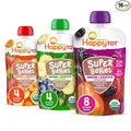 Happy Tot Organics Super Bellies Variety Pack, 4 Ounce(Pack of 16)