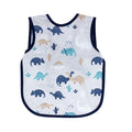BapronBaby Desert Dinos Bapron - No Neck Tie Safer Bib for Baby & Toddler - Soft Waterproof Stain Resistant - Machine Washable - Sz Baby/Toddler 6m-3T
