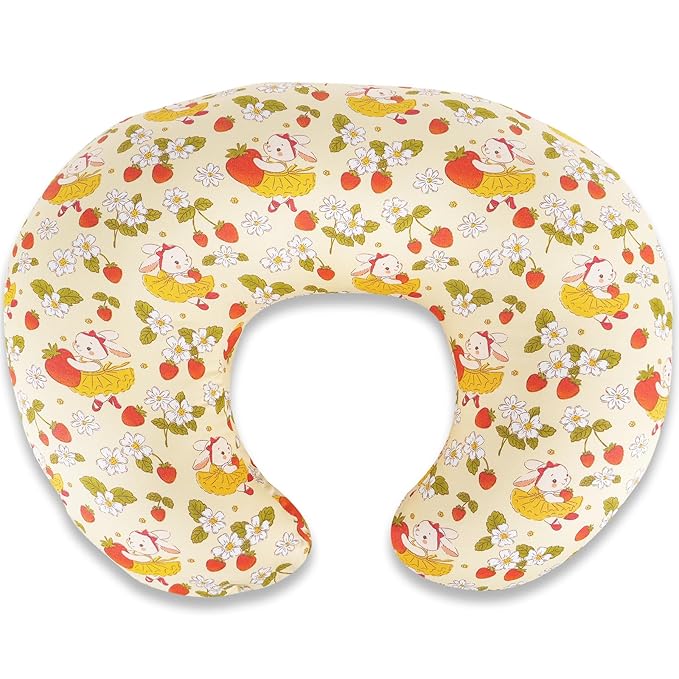 Baby Nursing Pillow for Breastfeeding, Adjustable Breast Feeding Pillow for Bottle Feeding, Ergonomic Support for Mom and Baby Healthier Nursing, for Newborn (Bunny)