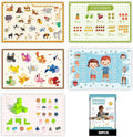 65 Pack Sticky Disposable Placemats for Baby & Toddlers,Toddler Placemat 12"x18" Kids Table Mat for Party, Picnic Table, Restaurants Dining Table Travel Essentials for Toddlers with 5 Designs