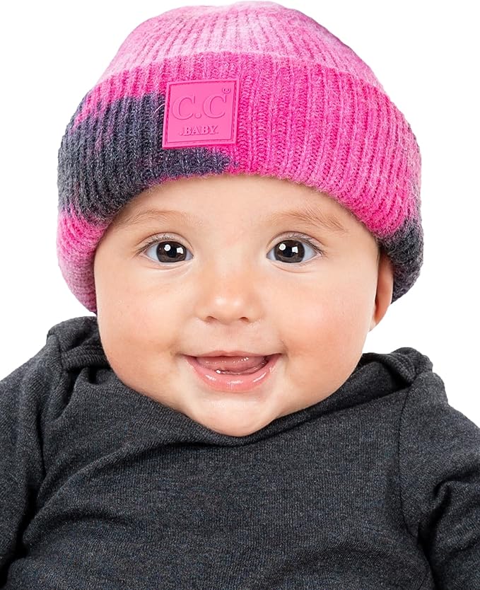 Funky Junque Baby Winter Hat – Cute Newborn Hats, Cozy Warm Infant Beanie, Soft Knit Stocking Stuffer for Babies 0–12 Months