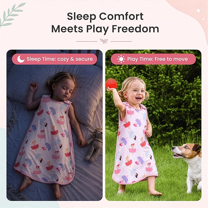 i-baby Baby Sleep Sack, Toddler Sleeping Bag with Outlast Smart Temperature Regulation, Soft Baby Wearable Blanket