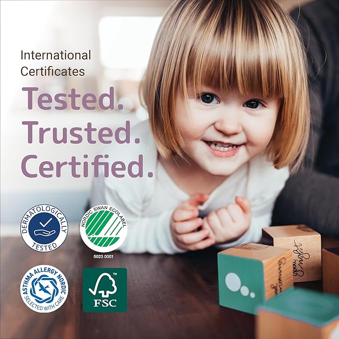 Bambo Nature Hypoallergenic Baby Diapers, Eco-Labelled Sustainable Diapers, Enhanced Leakage Protection, Totally Chlorine-free, Skin Friendly, and Super Absorbent - Size 6 (24 Count)