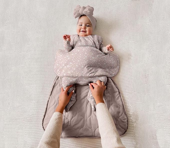 GUNAMUNA günamüna Unisex Baby, Toddler Wearable Blanket, Sleeping Bag Bamboo Rayon, Sleep Sack with Diaper Zipper, 1.0 TOG