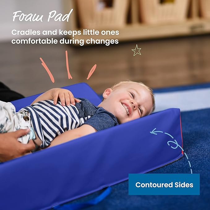 ECR4Kids SoftZone Baby Changing Pad, Baby Essentials, Assorted