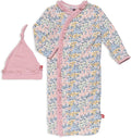 Magnetic Me Modal Newborn Sleeper Gown & Hat Set | Silky Soft Modal Fabric Sleep Sack