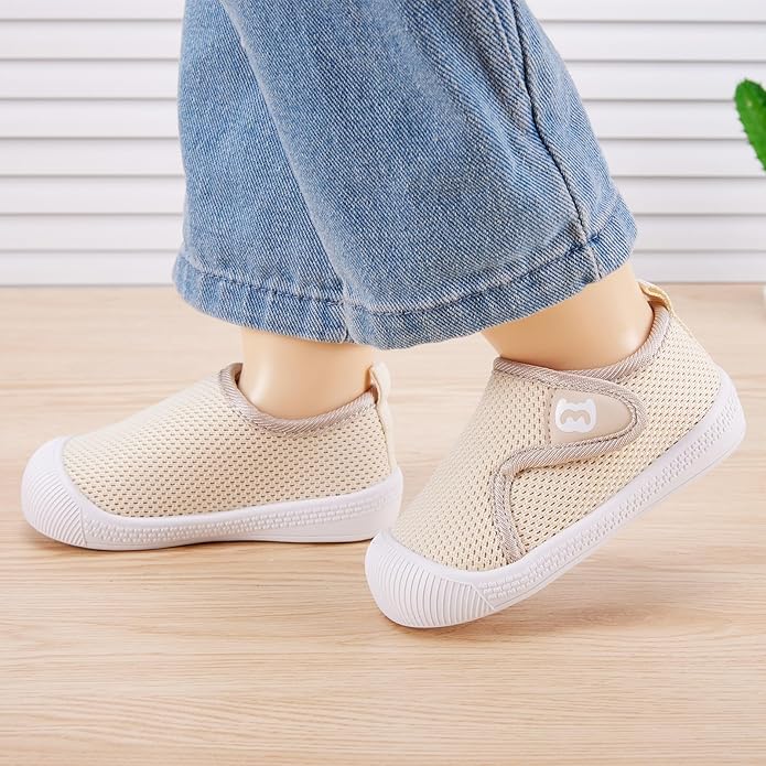 BMCiTYBM Baby Shoes Infant Boy Girl First Walker Shoes Toddler Walking Shoes Lightweight Non-Slip Sneakers for 6 9 12 18 24 Months