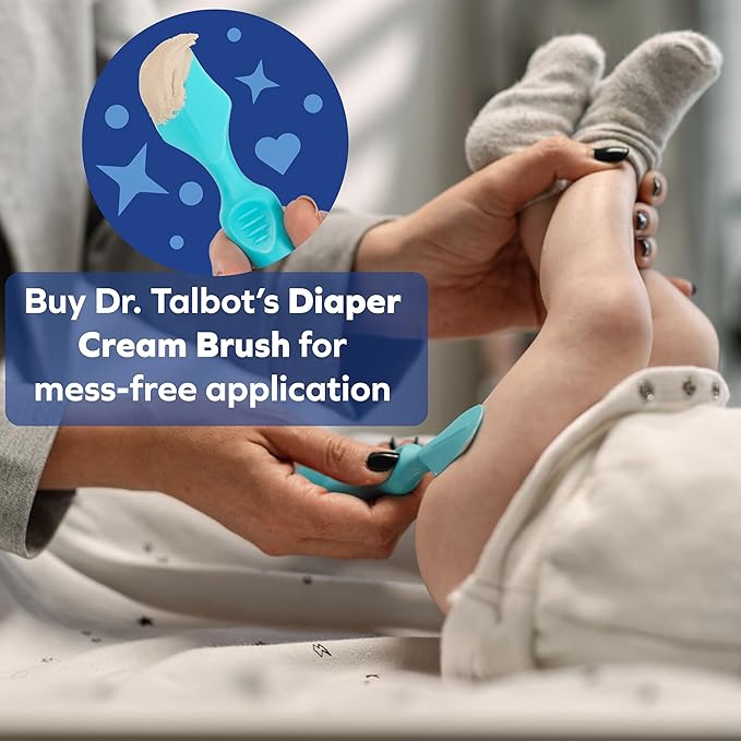 Dr. Talbot's Maximum Strength Diaper Rash Ointment - 4 oz - Zinc Oxide Skin Protectant with Peruvian Balsam - Treats and Prevents Rash