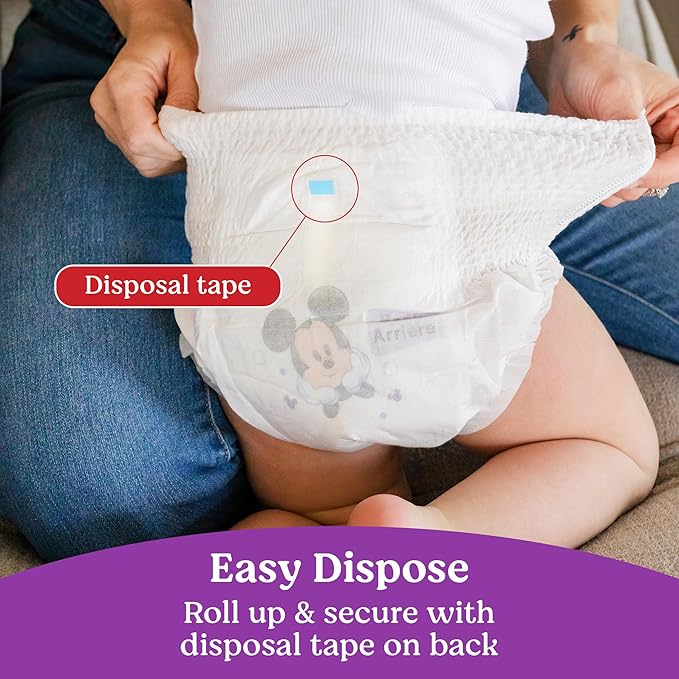 Huggies Size 3 Baby Diapers, Little Movers HuggFit 360° Baby Diapers with 360° Waistband, Size 3 (16-28 lbs), 168 Count (3 Packs of 56), Packaging May Vary