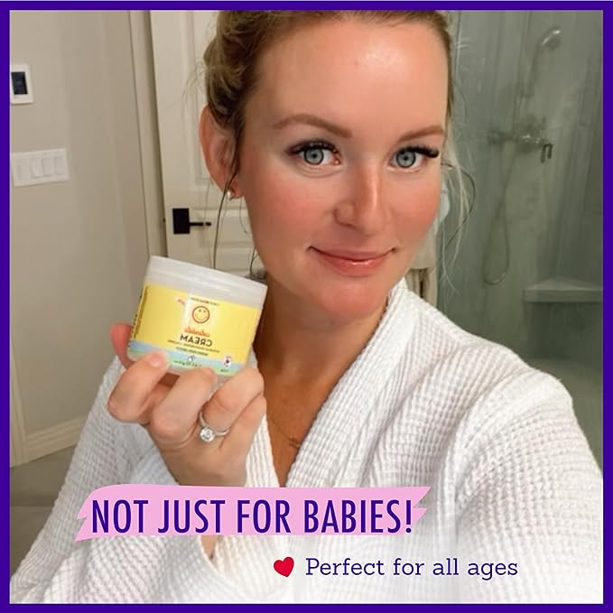 California Baby Calendula Cream | Soothing Baby Cream | Allergy Friendly | Plant-based | Soothes and Moisturizes Irritated, Dry Skin On Face and Body | 1.8 oz