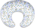 Nursing Pillow for Breastfeeding & Bottle Feeding - Ergonomic C-Shape Design with Breathable Filling & Removable Washable Cover, Supports 0-18 Months (Feeding, Tummy Time, Sitting), Hypoallergenic