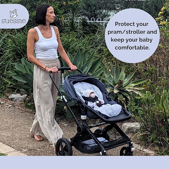 Suessie Stroller Liner - Universal and Reversible Seat Insert, Sweet Dreams