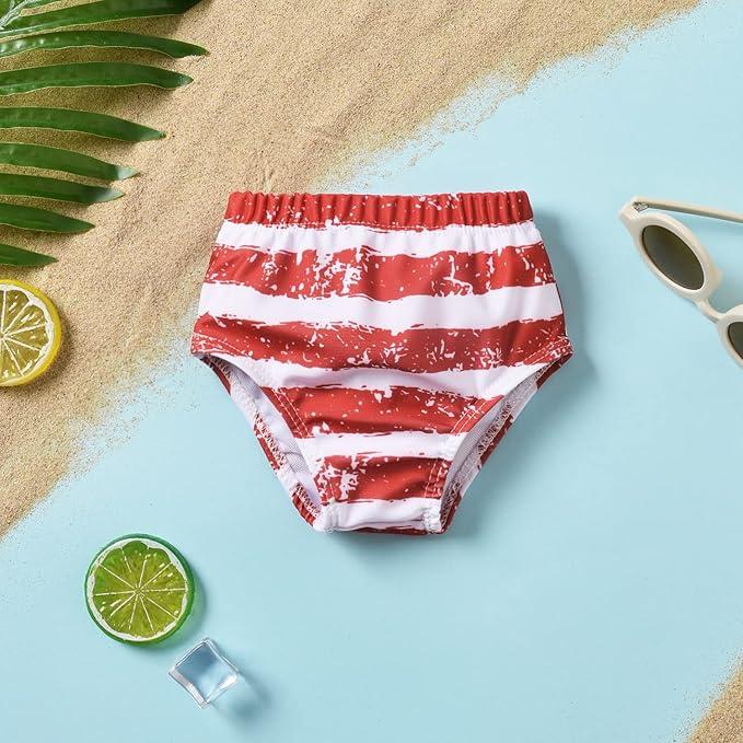 Aalizzwell Toddler Baby Girl Bathing Suit Two Piece Swimsuit Bikini Beach Wear