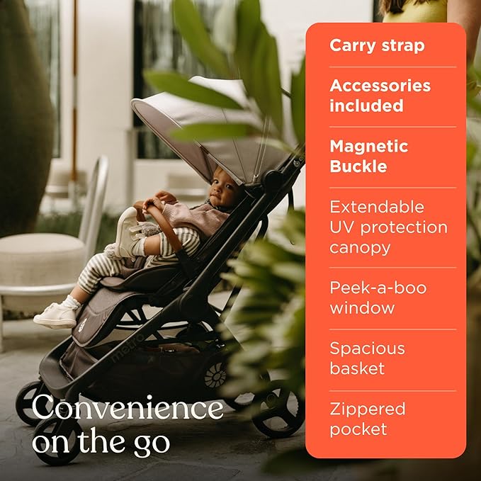 Ergobaby Metro 3 Deluxe Baby Stroller for Newborns, Infants, and Toddlers | Willow Green