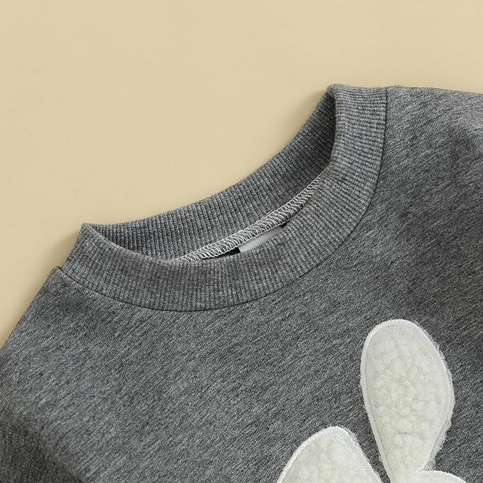VISGOGO Newborn Infant Baby Boy Girls Oversized Romper Little Dude Sweater Onesie Coming Home Outfit Neutral Clothes