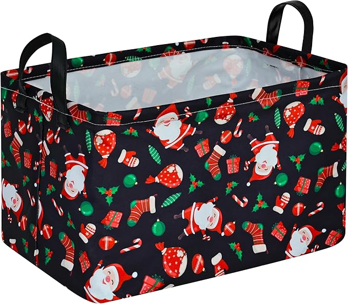 Rectangle Kids Gift Storage Basket Shelf Storage Basket Organizer Box Clothes Laundry Hamper Toys Nursery Basket Baby Laundry Basket with Handles