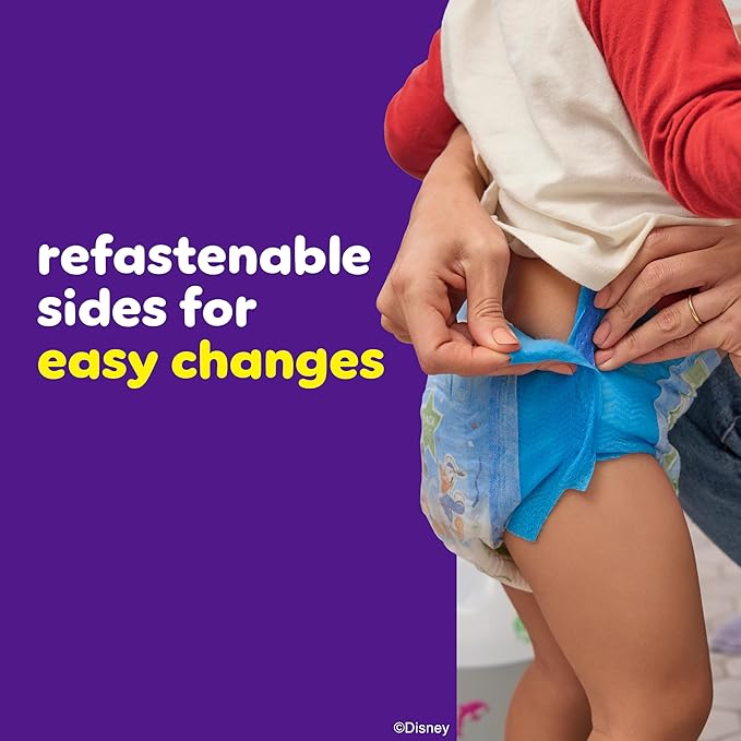 Pull-Ups Boys' Potty Training Pants, Size 2T-3T Training Underwear (16-34 lbs), 124 Count (4 Packs of 31), Packaging May Vary