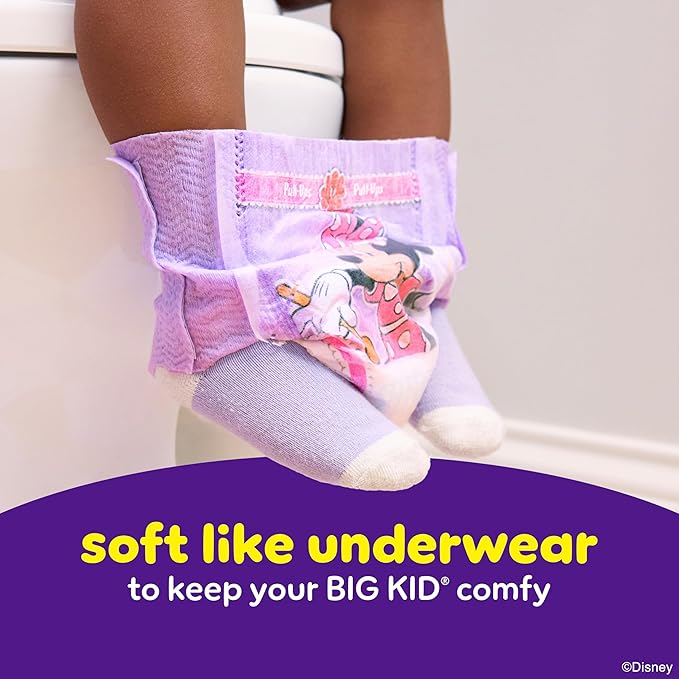 Pull-Ups Girls' Potty Training Pants, Size 5T-6T Training Underwear (46+ lbs), 66 Count