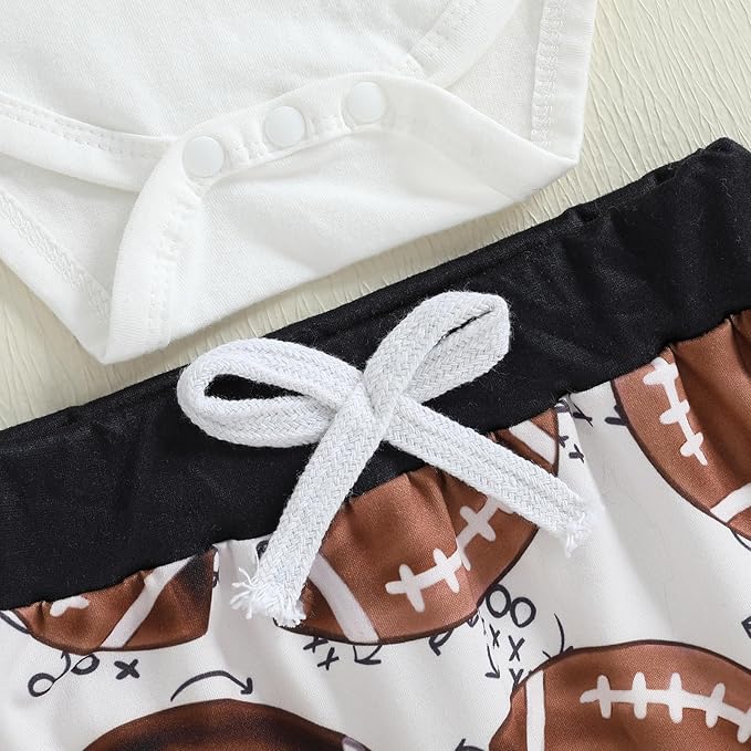 Baby Boy Hockey Outfit New Player in Town Long Sleeve Romper Long Pants Hat Set 3Pcs Newborn Fall Winter Clothes