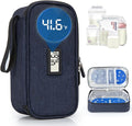DawnBox Breast Milk Cooler Travel Bag with Real-Time Temp Display - Holds 20oz Breastmilk Storage Bag & Cooling, Portable Breast Milk Cooler Bags with 2 Ice Packs for Breastmilk Storage