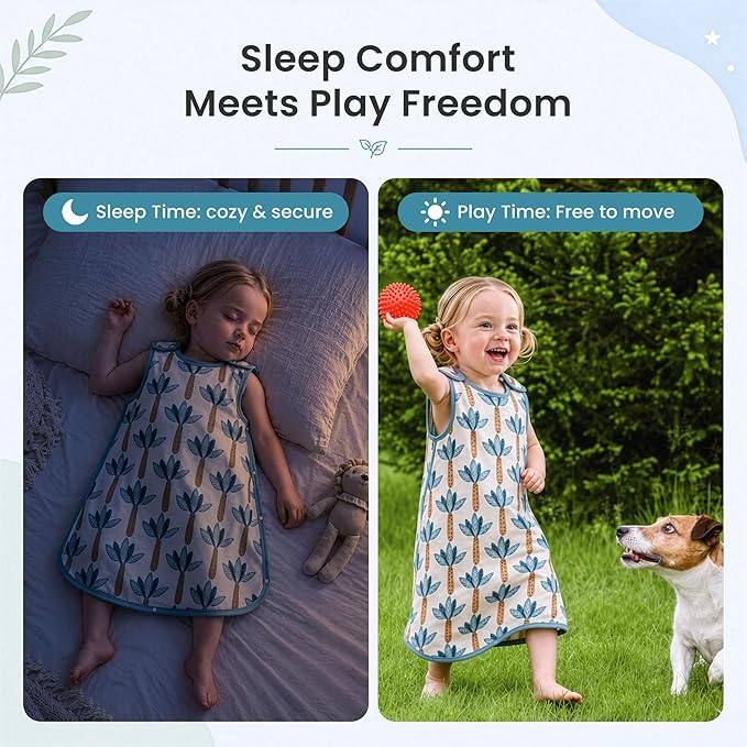 i-baby Baby Sleep Sack, Toddler Sleeping Bag with Outlast Smart Temperature Regulation, Soft Baby Wearable Blanket