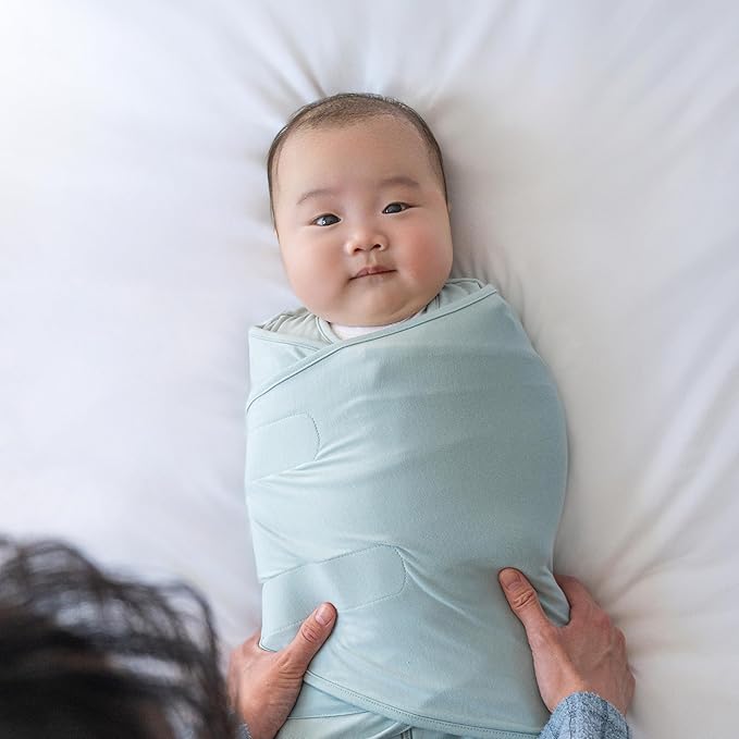 HALO SleepSack SuperSoft Swaddle, Cozy Bamboo Viscose, 3-Way Adjustable Swaddle, 2 Way Zipper, 2 TOG