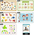 45 Pack Sticky Disposable Placemats for Baby & Toddlers,Toddler Placemat 12"x18" Kids Table Mat for Party, Picnic Table, Restaurants Dining Table Travel Essentials for Toddlers with 5 Designs