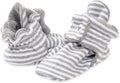 Burt's Bees Baby Unisex Booties Organic Cotton Newborn Essentials Shoes for Infants