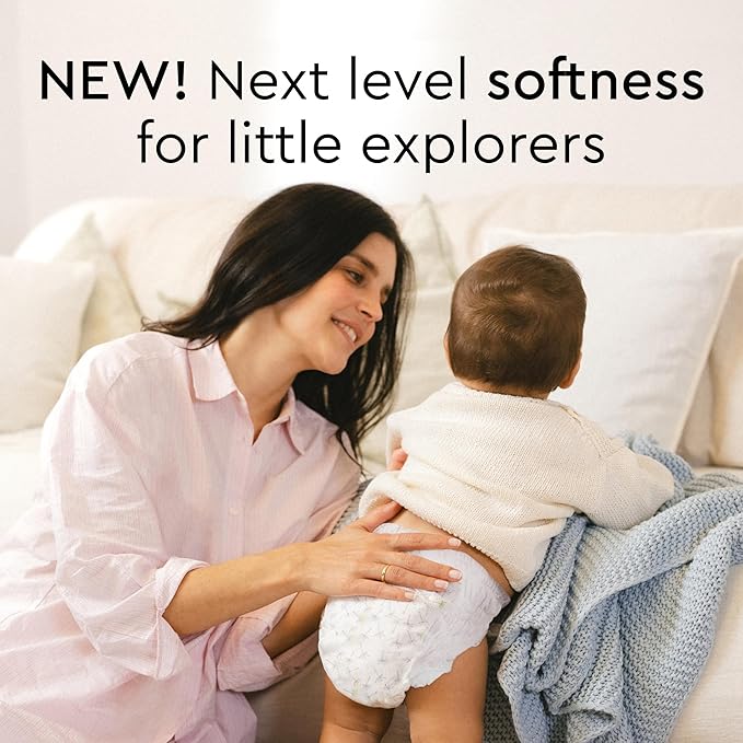 LILLYDOO Diaper Pants Toddlers - Size 7 (33+ lbs), Monthly Supply (102 Count), Skin-Friendly, Ultrasoft, Chlorine-Free, Snug Fit & Absorbent Pull On Diapers