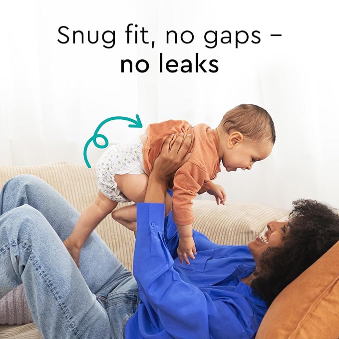 LILLYDOO Baby Diapers - Size 6 (29+ lbs), Half-Monthly Supply (57 Count), Leak Protection, Skin-Friendly, Ultrasoft, Perfume- & Chlorine-Free, Hypoallergenic, Dermatologist Tested, Oeko-TEX®