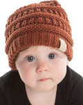 Funky Junque Baby Winter Hat – Cute Newborn Hats, Cozy Warm Infant Beanie, Soft Knit Stocking Stuffer for Babies 0–12 Months