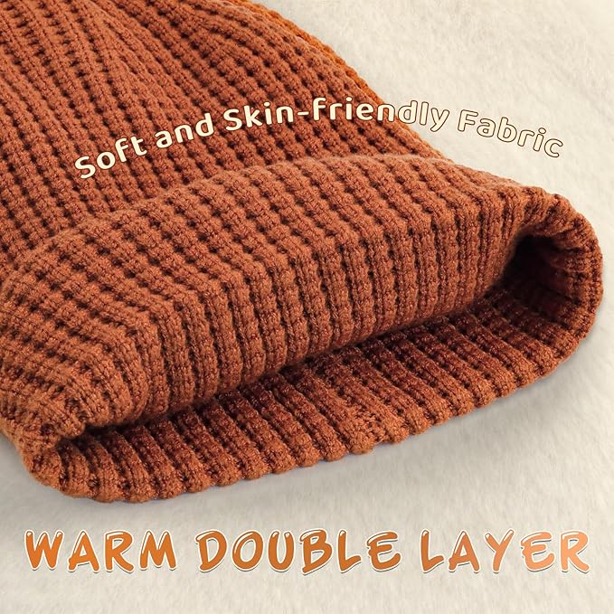 Toddler Beanie Baby Beanies for Kids Boys Winter Hat Girl Cute Kintted Beanie Hats for Kids Soft Warm Hat