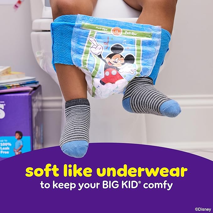 Pull-Ups Boys' Potty Training Pants, Size 5T-6T Training Underwear (46+ lbs), 60 Count