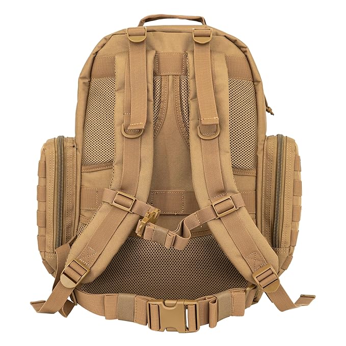 WOLF TACTICAL Military Inspired Diaper Bag - Dad Diaper Bag Backpack with Changing Mat, Mens Diaper Bag for Dad