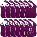 Large Waterproof Bibs Pastel Collection - 4pk, 12pk, 48pk