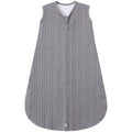 Baby Sleep Sack 18-24 Months, Baby Wearable Blanket 100% Acrylic knit 2-Way Zipper Toddler Sleeping Sack TOG 0.5 (Grey)