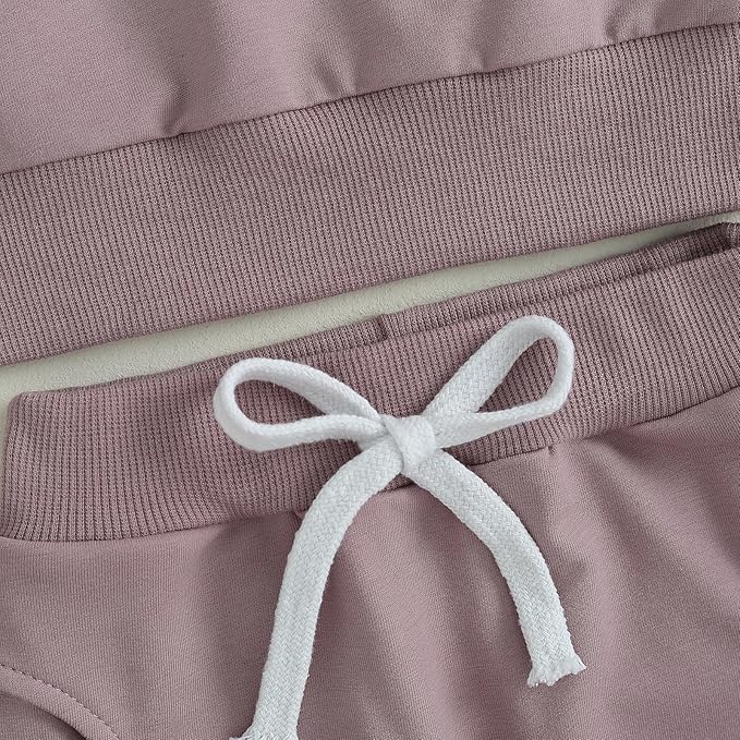 Tiaham Baby Boy Clothes Girl Outfits Fashion Sweatshirt Sweat Pant Kids Toddler Tops Pant Sets