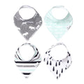 Copper Pearl Baby Bandana Drool Bibs for Drooling and Teething 4 Pack Gift Set “Scout Set