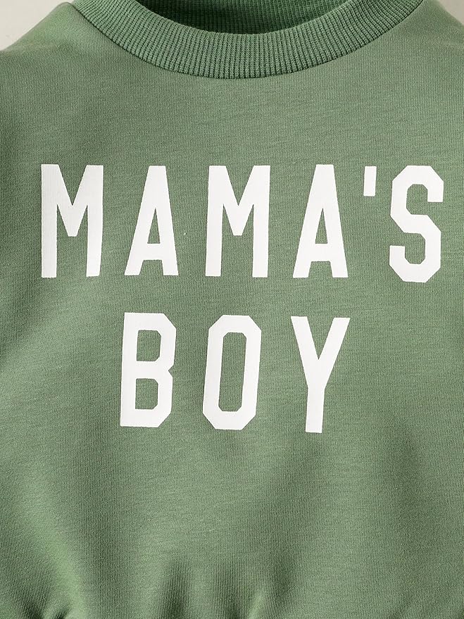 Toddler Baby Boy Fall Winter Clothes Crewneck Long Sleeve Sweatshirt Pullover Tops + Casual Pants Outfit Set