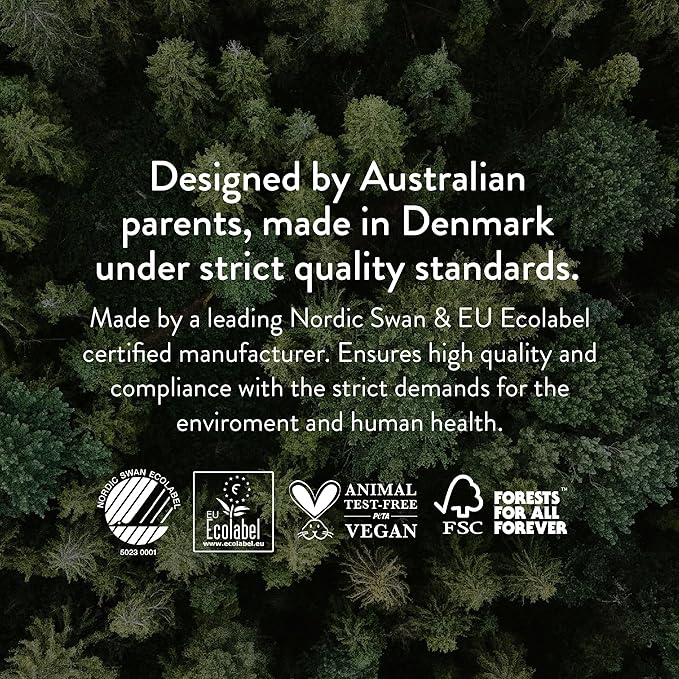 Joonya Pull-Up Pants Baby Diapers, Size 6 XXL (33+ lb) - 6 Bags of 21 (126) - NonToxic, Eco-Friendly, Ultra Slim, Overnight Use - Made in Denmark