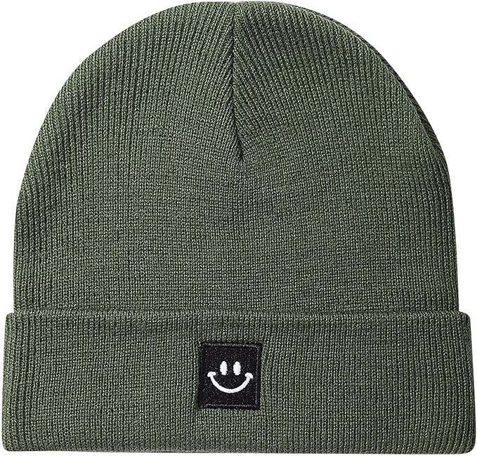 Baby Beanie Knit Ski Hat with Cute Face for Girls Boys 0-7 Years